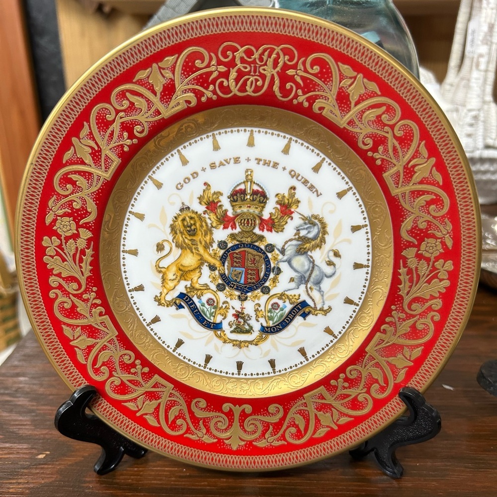 Queen Elizabeth ll 60th Anniversary Coronation Plate